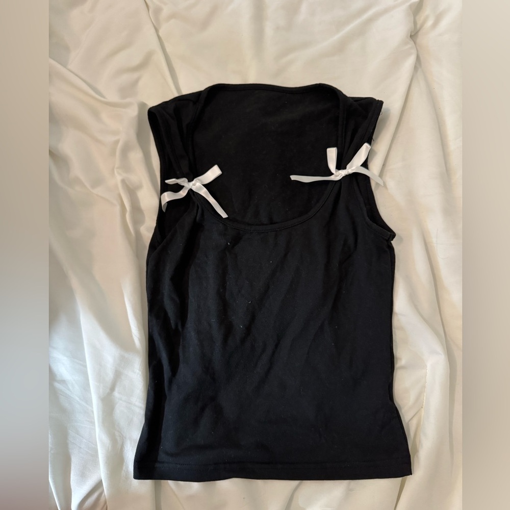 Black Polyester Garment